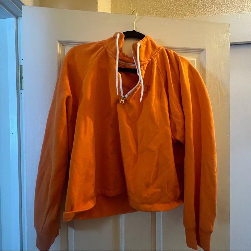 Orangetheory Fitness cropped quarter zip